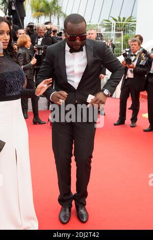 Maitre Gims et sa femme DemDem - CANNES 2016 - MONTEE DU FILM 'DIE BFG (LE BON GROS GEANT) Foto von Nasser Berzane/ABACAPRESS.COM Stockfoto