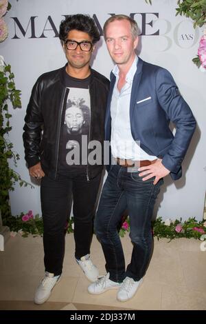 SEBASTIEN FOLIN, JULIEN ARNAUD - SOIREE 30 ANS D'AIR FRANKREICH MADAME A L'HOTEL RITZ FOTO VON NASSER BERZANE/ABACAPRESS.COM Stockfoto