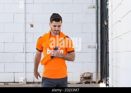 Valencia, Spanien. Dezember 2020. Jose Luis Gaya aus Valencia beim spanischen Fußballspiel La Liga Femenina zwischen FC Valencia und FC Barcelona im Antonio Puchades Stadion (Endstand: FC Valencia 0:7 FC Barcelona). Kredit: SOPA Images Limited/Alamy Live Nachrichten Stockfoto