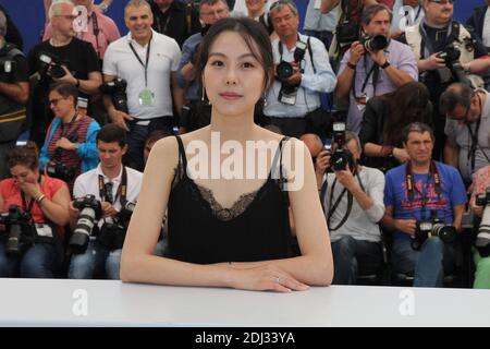 KIM MIN-HEE - 69E FESTIVAL DE CANNES 2016 - FOTOCALL 'MADEMOISELLE (DIE MAGD:AGASSI)' Foto von Nasser Berzane/ABACAPRESS.COM Stockfoto