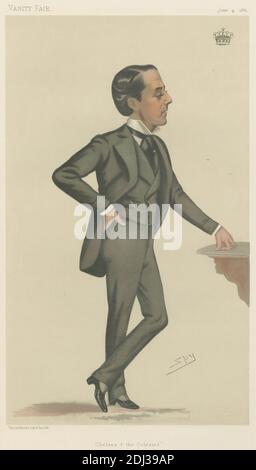 Politiker - Vanity Fair - "Chelsea und die Kolonien". Earl Cadogan. 4. Juni 1881, Leslie Matthew 'Spy' ward, 1851–1922, britisch, 1881, Chromolithographie Stockfoto