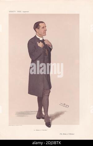 Eitelkeit Messe - Klerus. 'Ein Bischof der Entscheidung'. Rev. Cosmo Gordon Lang. 19. April 1906, Leslie Matthew 'Spy' ward, 1851–1922, britisch, 1906, Chromolithographie Stockfoto