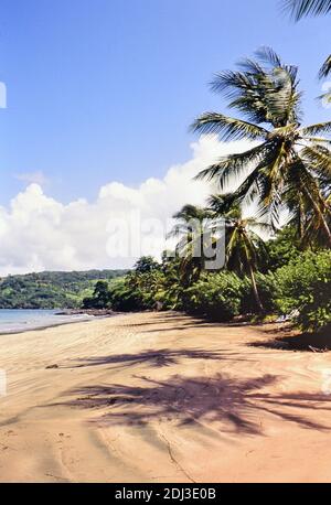 1990er Trinidad und Tobago - Granby Beach in Tobago ca. 1996 Stockfoto