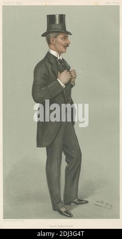 Vanity Fair: Börsenbeamte; 'North Bedfordshire', Lord Alwyne Frederick Compton, 3. August 1902, Leslie Matthew 'Spy' ward, 1851–1922, British, 1902, Chromolithographie Stockfoto