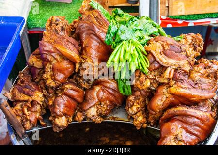 Schweinebraten aus Thailand Südostasien Stockfoto