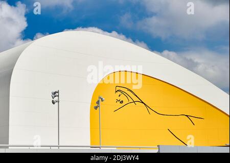 Niemeyer Centre, Aviles, Asturien, Spanien, Europa Stockfoto