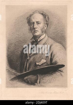 John Everett Millais R. A., Charles Waltner, 1846–1925, französisch, nach Sir John Everett Millais, 1829–1896, britisch, 1881 Stockfoto