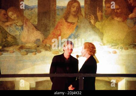 Archiv Foto, Italien. Dezember 2020. ** SONDERPREIS ** ** SONDERPREIS ** MELANDRI GIOVANNA MIT BRAMBILLA PININ BESUCHT DIE RESTAURIERUNG VON LEONARDO da VINCIS LETZTES ABENDESSEN IM CENACOLO MUSEUM (MAILAND - 1999-03-15, Gussoni) ps das Foto kann in Übereinstimmung mit dem Kontext verwendet werden, in dem es aufgenommen wurde, Und ohne die diffamierende Absicht der Anstand der Menschen vertreten redaktionelle Verwendung nur Kredit: Unabhängige Fotoagentur/Alamy Live News Stockfoto