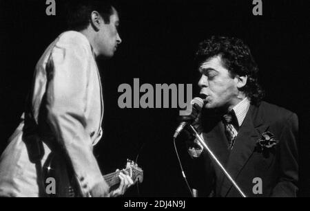 Kilburn und die High Roads. Britische Pub Rock Band mit Ian Dury als Lead Vocals. Hammersmith Odeon 1975 Stockfoto