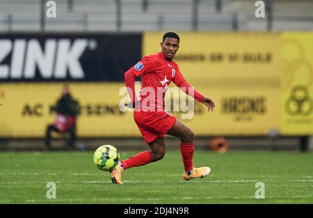 Casa Arena Horsens, Horsens, Dänemark. Dezember 2020. Geschenklinks von Aarhus GF während AC Horsens gegen Aarhus GF auf Casa Arena Horsens, Horsens, Dänemark. Kim Price/CSM/Alamy Live News Stockfoto