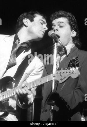 Kilburn und die High Roads. Britische Pub Rock Band mit Ian Dury als Lead Vocals. Hammersmith Odeon 1975 Stockfoto