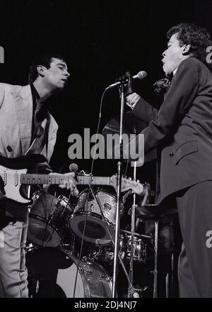 Kilburn und die High Roads. Britische Pub Rock Band mit Ian Dury als Lead Vocals. Hammersmith Odeon 1975 Stockfoto