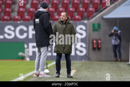 Augsburg, Deutschland. 13. Dez 2020. firo: 13.12.2020 Fuvuball: Fußball: 1. Bundesliga, Saison 2020/21 FC Augsburg - FC Schalke 04 Manuel Baum, Trainer Credit: Max Ellerbrake/firo/Pool Nutzung weltweit/dpa/Alamy Live News Stockfoto