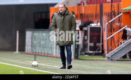 Augsburg, Deutschland. 13. Dez 2020. firo: 13.12.2020 Fuvuball: Fußball: 1. Bundesliga, Saison 2020/21 FC Augsburg - FC Schalke 04 Manuel Baum, Trainer Credit: Max Ellerbrake/firo/Pool Nutzung weltweit/dpa/Alamy Live News Stockfoto