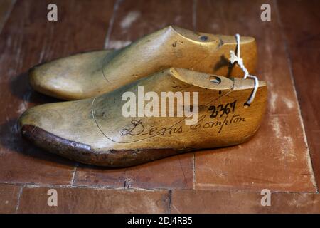 Großbritannien / England /John Lobb/Who's Who of the Shoe Last.The Shoe Last of Denis Compton. Stockfoto