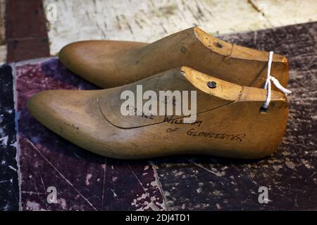 Großbritannien / England /John Lobb/ Who's Who of the Shoe Last / The Shoe Last of Prince William of Gloucester. Stockfoto