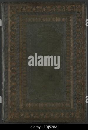 Songs of Innocence and of Experience, William Blake, 1757–1827, British, 1789-1794, Relief-Radierung in dunkelbrauner Tinte, mit Feder & Tinte und Aquarell auf Weben Papier, Spine: 7 3/8 Zoll (18.7 cm Stockfoto