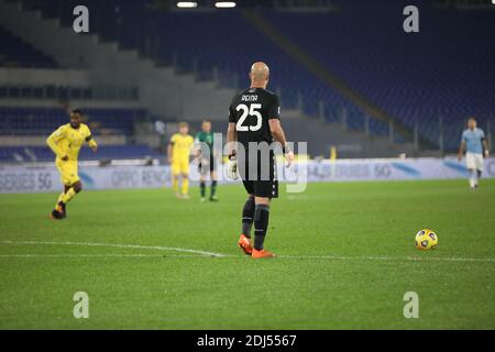 Rom, Italien. Dezember 2020. Im Stadio Olimpico von Rom, Verona schlagen Lazio 2-1 für das 11. Spiel der italienischen Serie A 2020-2021 in Rom, Italien am 12. Dezember 2020. In diesem Bild: Jose Manuel Reina (Foto: Paolo Pizzi/Pacific Press/Sipa USA) Quelle: SIPA USA/Alamy Live News Stockfoto