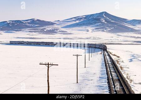 Östlichen expres, Kars dogu expresi Stockfoto