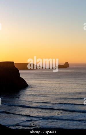 Worms Head, Rhossili, Gower Wales Stockfoto