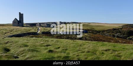 St. Helena's Church, Lundy Island, North Devon, England Stockfoto