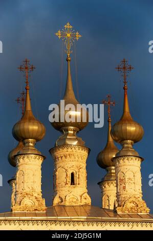 Russland, Rossija, Wladimir Oblast, Goldener Ring, Susdal, UNESCO-Weltkulturerbe Stockfoto