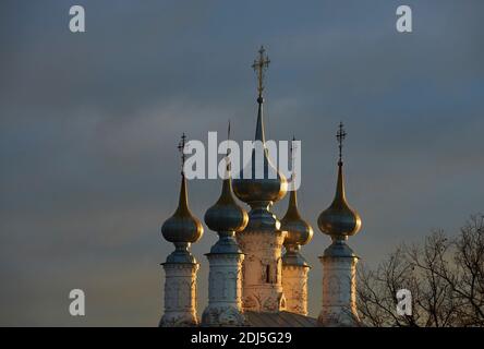 Russland, Rossija, Wladimir Oblast, Goldener Ring, Susdal, UNESCO-Weltkulturerbe Stockfoto