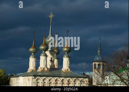 Russland, Rossija, Wladimir Oblast, Goldener Ring, Susdal, UNESCO-Weltkulturerbe Stockfoto