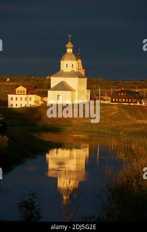 Russland, Rossija, Wladimir Oblast, Goldener Ring, Susdal, UNESCO-Weltkulturerbe Stockfoto