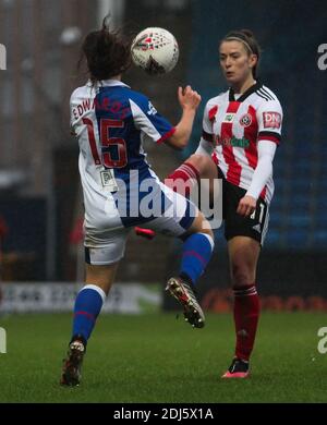 Chesterfield, Großbritannien. 03. Oktober 2020. Während des FA Women's Chamionship Matches zwischen Sheffield United und Blackburn Rovers im Technique Stadium in Chesterfield Joe Hepper/SPP Credit: SPP Sport Press Photo. /Alamy Live Nachrichten Stockfoto