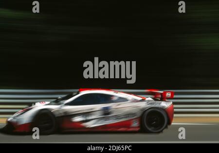 24 Std. von Le Mans 1996, McLaren F1 GTR, John Nielsen, Dr. Thomas Bscher, Peter Kox Stockfoto