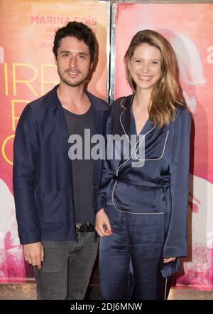 JEREMIE Elkaim und Josephine Japy nehmen an der Premiere von "Irreprochable" Teil, die am 30. Juni 2016 im UGC Les Halles in Paris, Frankreich, stattfand. Foto von Laurent Zabulon/ABACAPRESS.COM Stockfoto