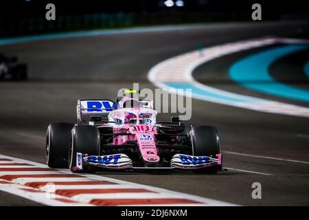 Abu Dhabi, VAE. Dezember 2020. 18 STROLL Lance (CAN), Racing Point F1 RP20, Action während der Formel 1 Etihad Airways Abu Dhabi Grand Prix 2020, vom 11. Bis 13. Dezember 2020 auf dem Yas Marina Circuit, in Abu Dhabi - Foto Antonin Vincent / DPPI / LM Credit: Gruppo Editoriale LiveMedia/Alamy Live News Stockfoto