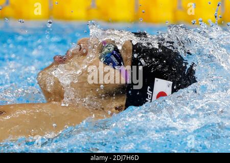 Der japanische Daiya Seto bei der Qualifikationsrunde des 400 m langen Medley Men-Schwimmevents im Olympischen Schwimmbad in Rio, Brasilien am 6. August 2016. Foto von Henri Szwarc/ABACAPRESS.COM Stockfoto