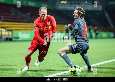 Farum, Dänemark. Dezember 2020. Mikkel Rygaard (7) vom FC Nordsjaelland gesehen während des 3F Superliga-Spiels zwischen FC Nordsjaelland und FC Kopenhagen in Right to Dream Park in Farum. (Foto Kredit: Gonzales Foto/Alamy Live News Stockfoto