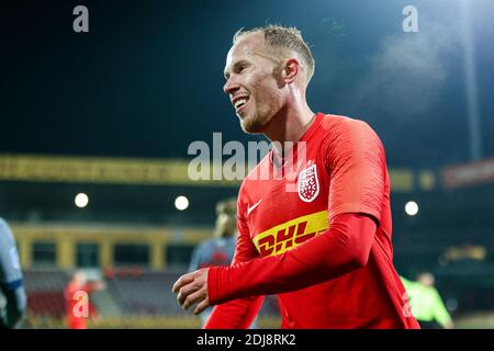 Farum, Dänemark. Dezember 2020. Mikkel Rygaard (7) vom FC Nordsjaelland gesehen während des 3F Superliga-Spiels zwischen FC Nordsjaelland und FC Kopenhagen in Right to Dream Park in Farum. (Foto Kredit: Gonzales Foto/Alamy Live News Stockfoto