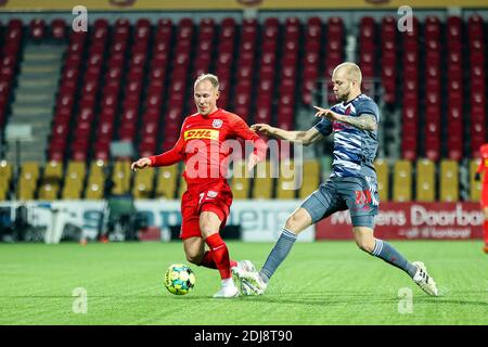 Farum, Dänemark. Dezember 2020. Mikkel Rygaard (7) vom FC Nordsjaelland gesehen während des 3F Superliga-Spiels zwischen FC Nordsjaelland und FC Kopenhagen in Right to Dream Park in Farum. (Foto Kredit: Gonzales Foto/Alamy Live News Stockfoto