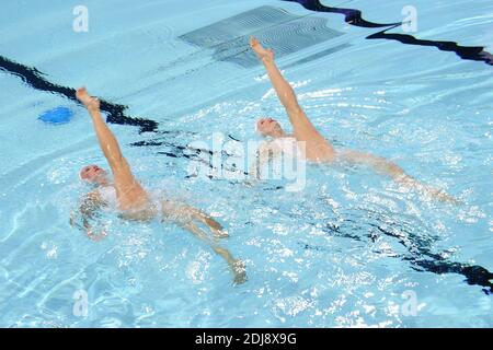 Exklusiv. Allgemeine Atmosphäre während der Pool Party Fitbit im Molitor Schwimmbad (Piscine Molitor) in Paris, Frankreich am 13. September 2016. Foto von Aurore Marechal/ABACAPRESS.COM Stockfoto