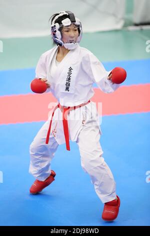 Nippon Budokan, Tokio, Japan. Dezember 2020. Miho Miyahara, 13. DEZEMBER 2020 - Karate : Alle Japan Karate Championships Individuelle Kumite der Frauen in Nippon Budokan, Tokyo Japan. Kredit: YUTAKA/AFLO SPORT/Alamy Live Nachrichten Stockfoto