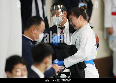 Nippon Budokan, Tokio, Japan. Dezember 2020. Ayumi Uekusa, 13. DEZEMBER 2020 - Karate : Alle Japan Karate Championships Individuelle Kumite der Frauen in Nippon Budokan, Tokyo Japan. Kredit: YUTAKA/AFLO SPORT/Alamy Live Nachrichten Stockfoto