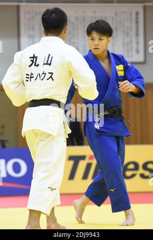 Tokio, Japan. Dezember 2020. Joshiro Maruyama, Hifumi AbE Judo : Judo Männer -66kg Auswahl Spiel für Tokio 2020 Olympischen Spiele in Kodokan in Tokio, Japan . Kredit: Itaru Chiba/AFLO/Alamy Live Nachrichten Stockfoto