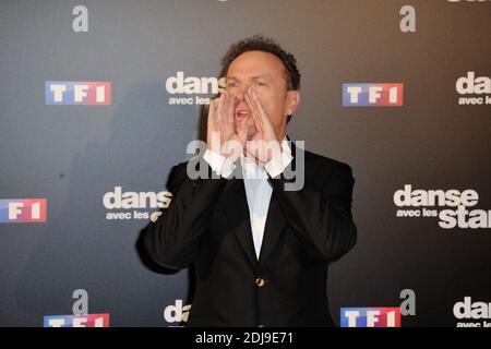 Julien lepers pose au photocall Danse avec les Stars a TF1 a Paris, France, le 28 septembre 2016. Foto von Alban Wyters/ABACAPRRESS.COM Stockfoto