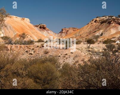 Painted Desert Rock Formations, Arckaringa Station, South Australia Stockfoto