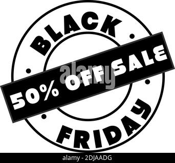 Black Friday Sale Abzeichen mit handgefertigten Schriftzügen, Kalligraphie und hellen Hintergrund für Logo, Banner, Etiketten, Drucke, Poster, Web, Präsentation. Vecto Stock Vektor
