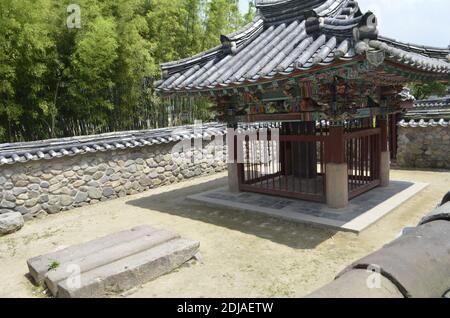 Kleines traditionelles Gebäude in Gyeongju, Korea Stockfoto