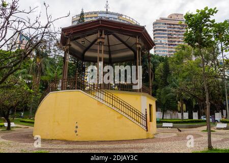 Musikkapellstand im Stadtpark Belo Horizonte Stockfoto