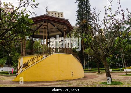 Musikkapellstand im Stadtpark Belo Horizonte Stockfoto