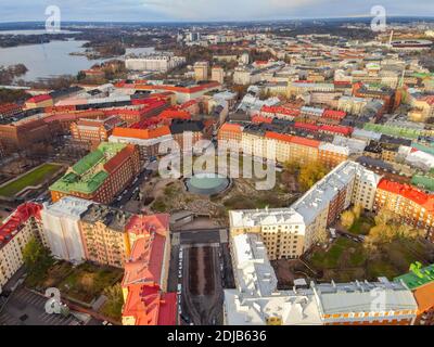 Helsinki City in Finnland Stockfoto