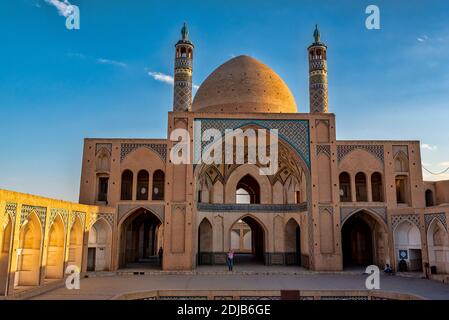 23. Oktober 2018. Agha Bozorg Moschee, Kashan, Iran Stockfoto