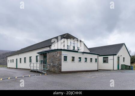 The Dornie and District Community Hall, Dornie, Kyle of Lochalsh, Schottland Stockfoto